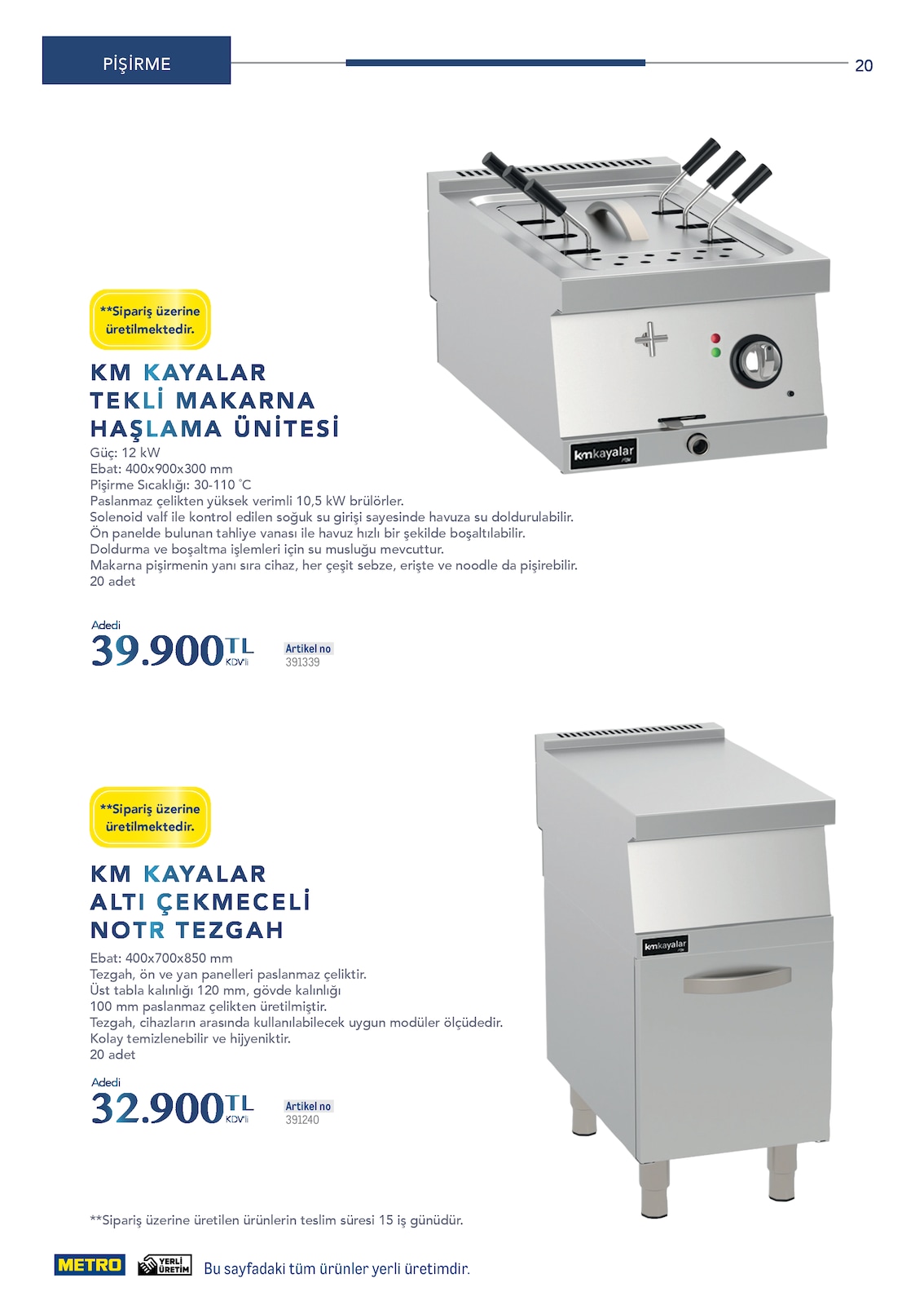 Horeca Profesyonel Çözümler - Sayfa 20