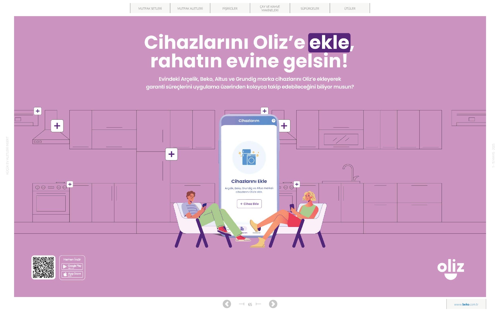 Küçük Ev Aletleri Broşürü - Sayfa 65