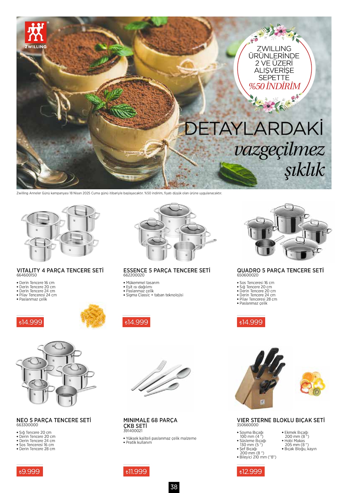 İndirim Broşürü - Sayfa 38