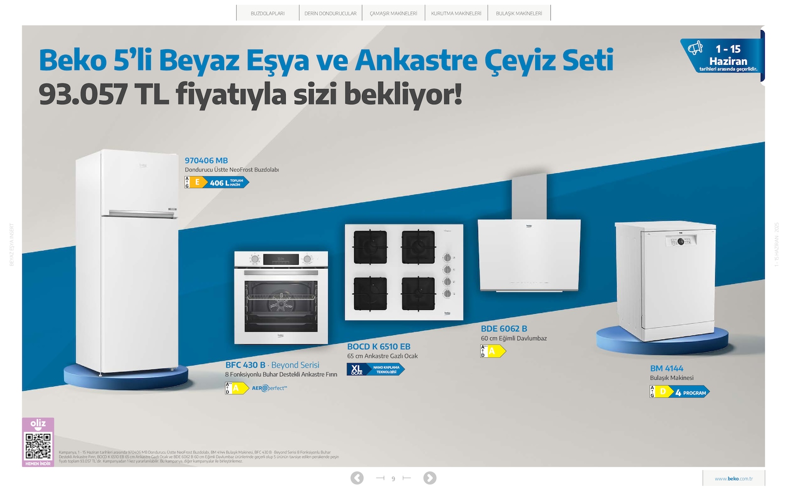 Beyaz Eşya Broşürü - Sayfa 9