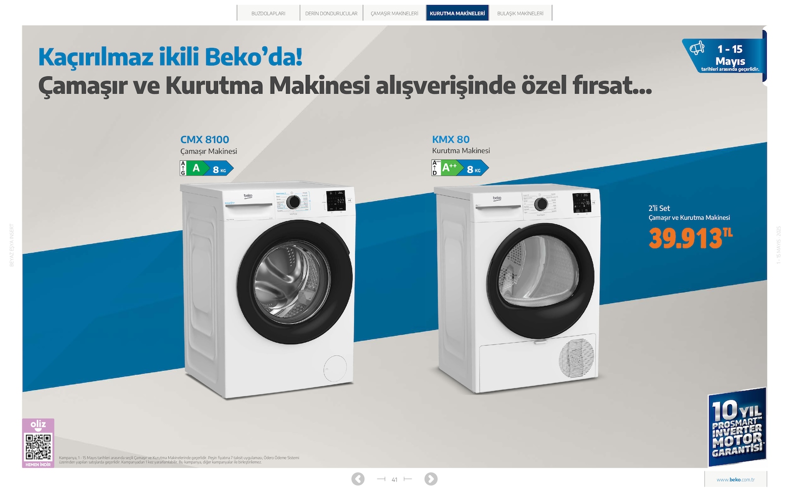 Beyaz Eşya Broşürü - Sayfa 41