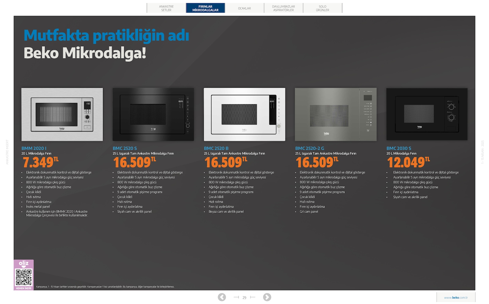 Ankastre Broşürü - Sayfa 29