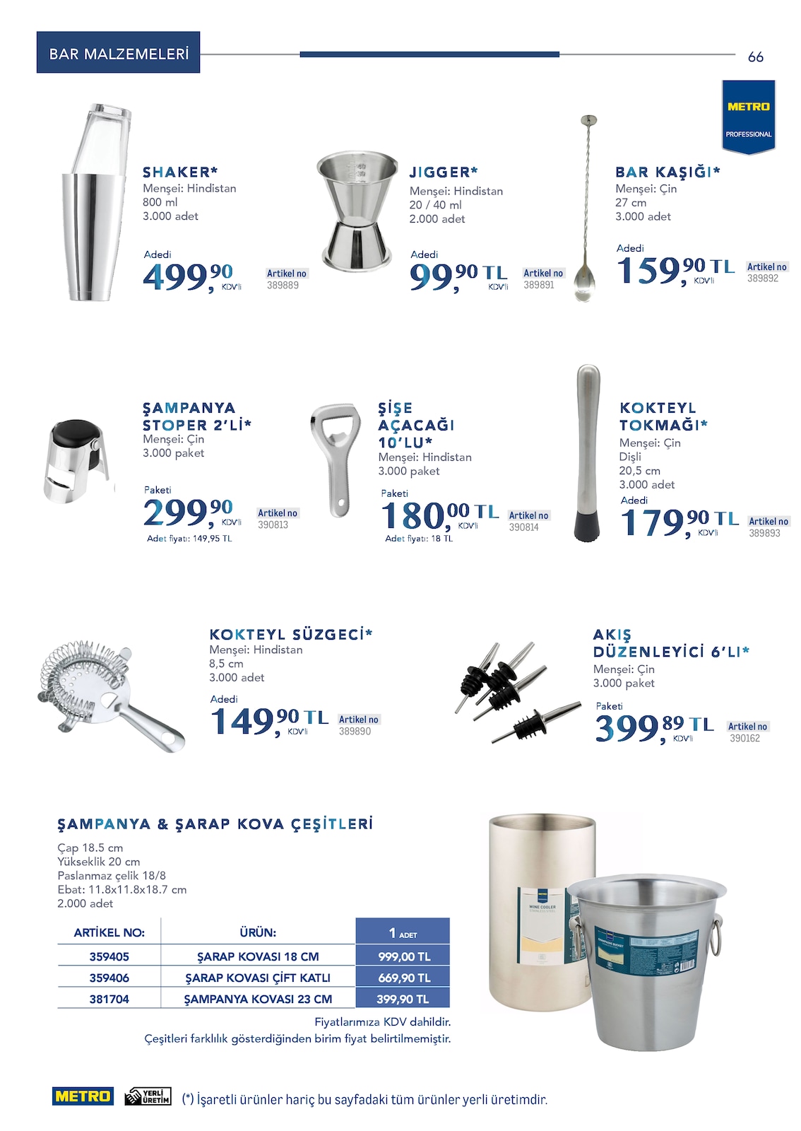 Horeca Profesyonel Çözümler - Sayfa 66