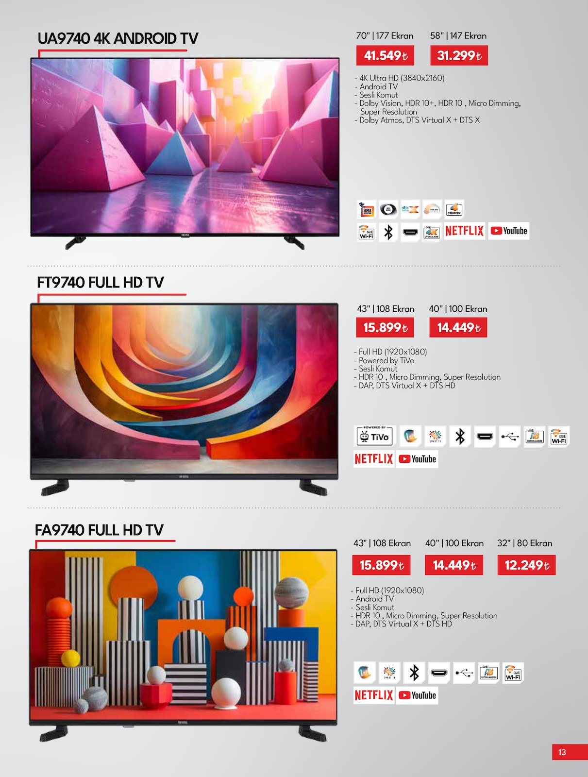 TV - Ses Broşürü - Sayfa 13