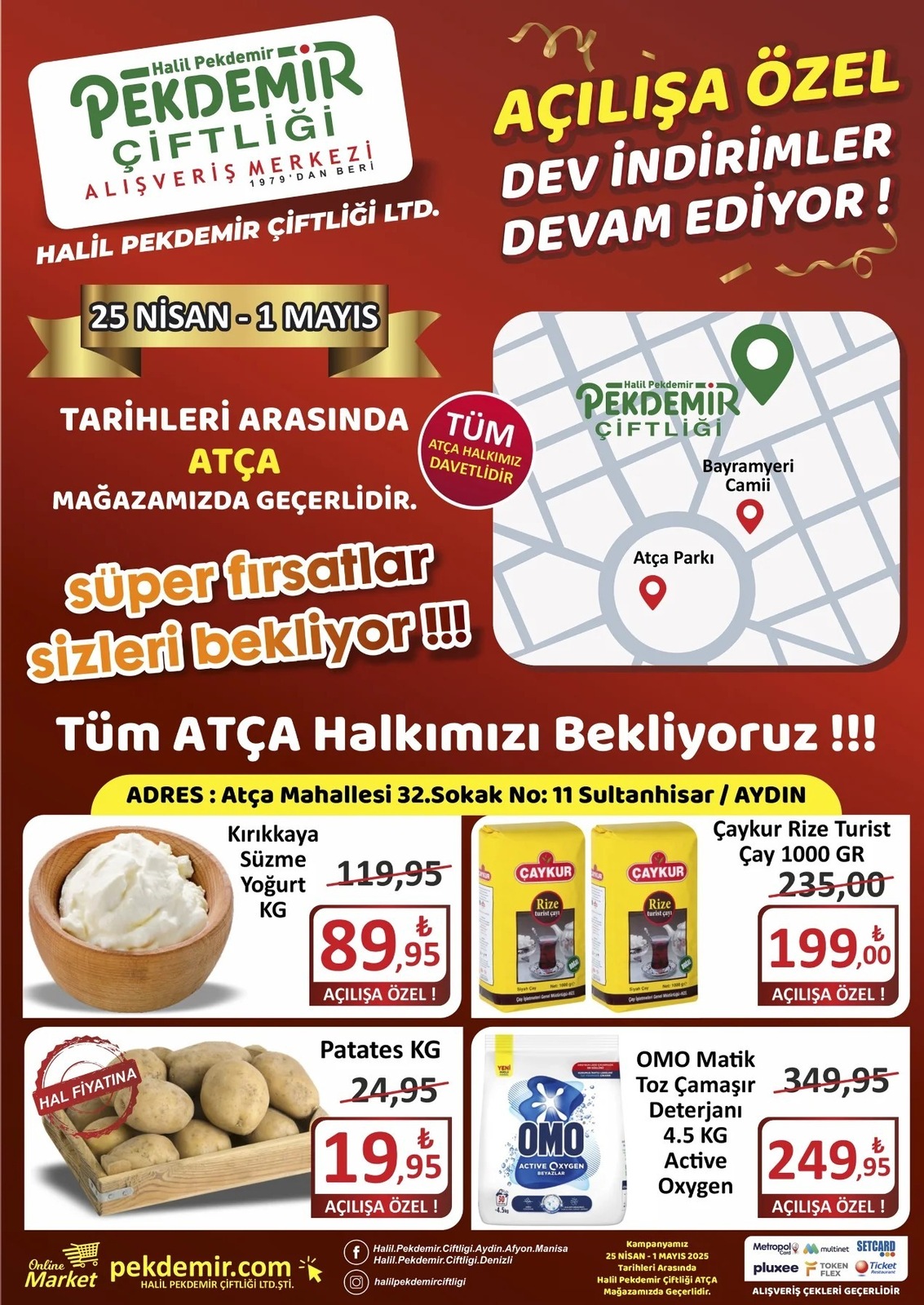 Atça Şubesi'ne Özel İndirim Broşürü - Sayfa 1
