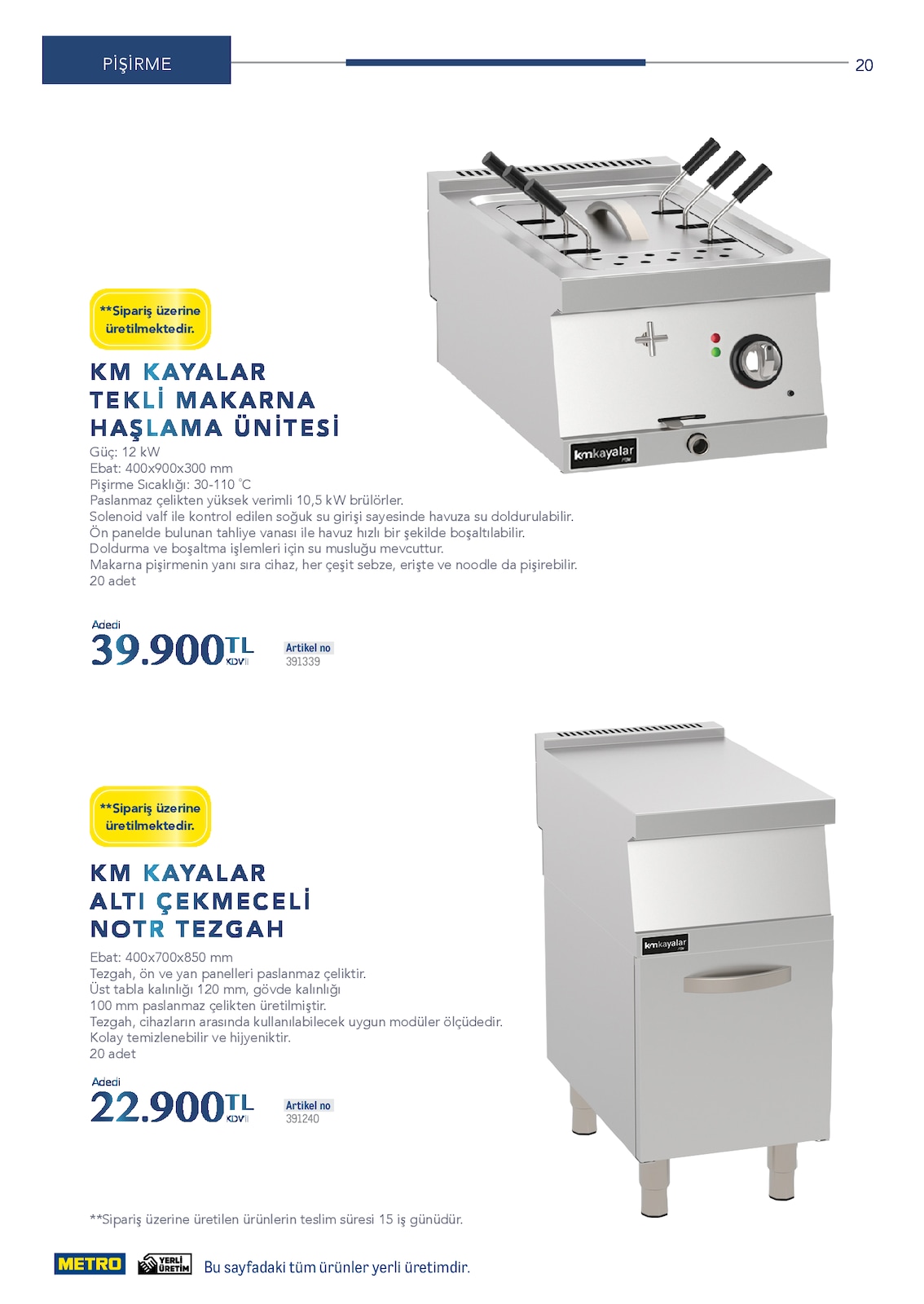 Horeca Profesyonel Çözümler - Sayfa 20