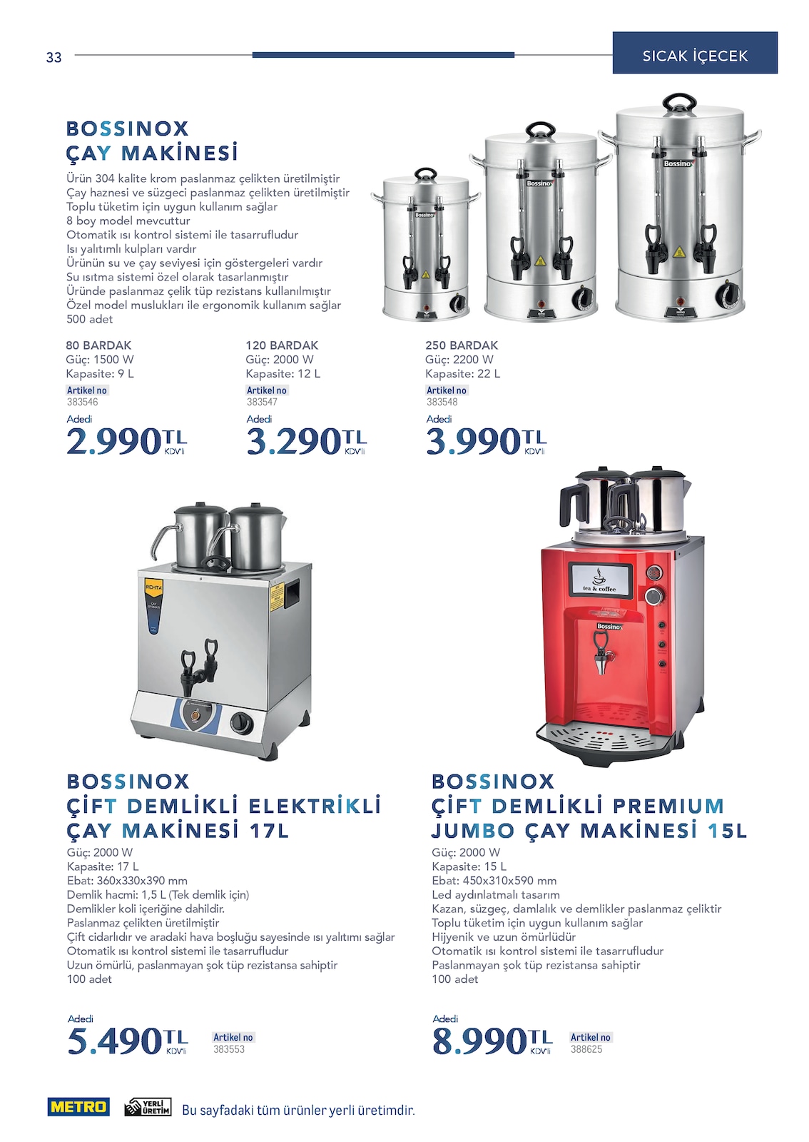 Horeca Profesyonel Çözümler - Sayfa 33