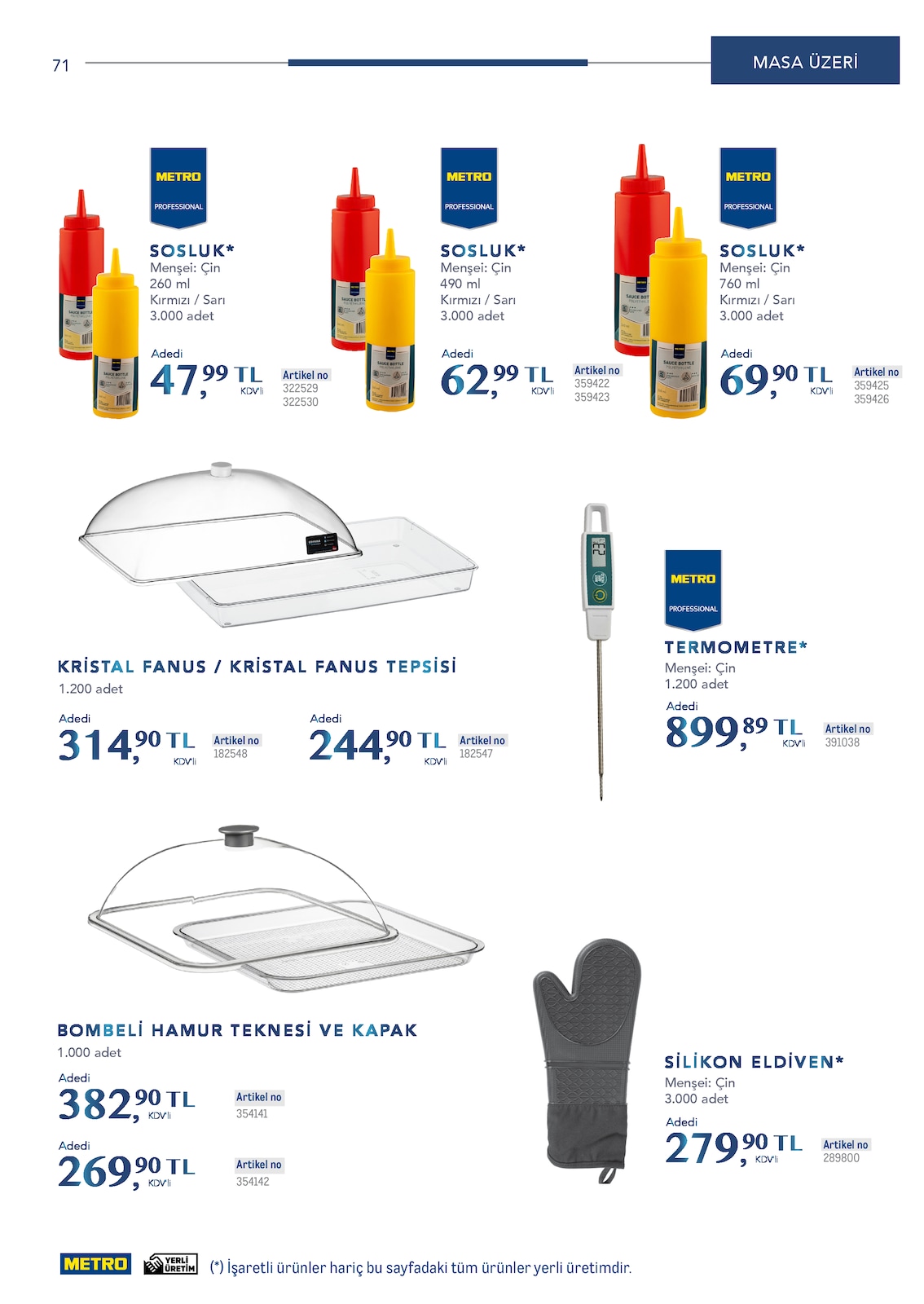 Horeca Profesyonel Çözümler - Sayfa 71