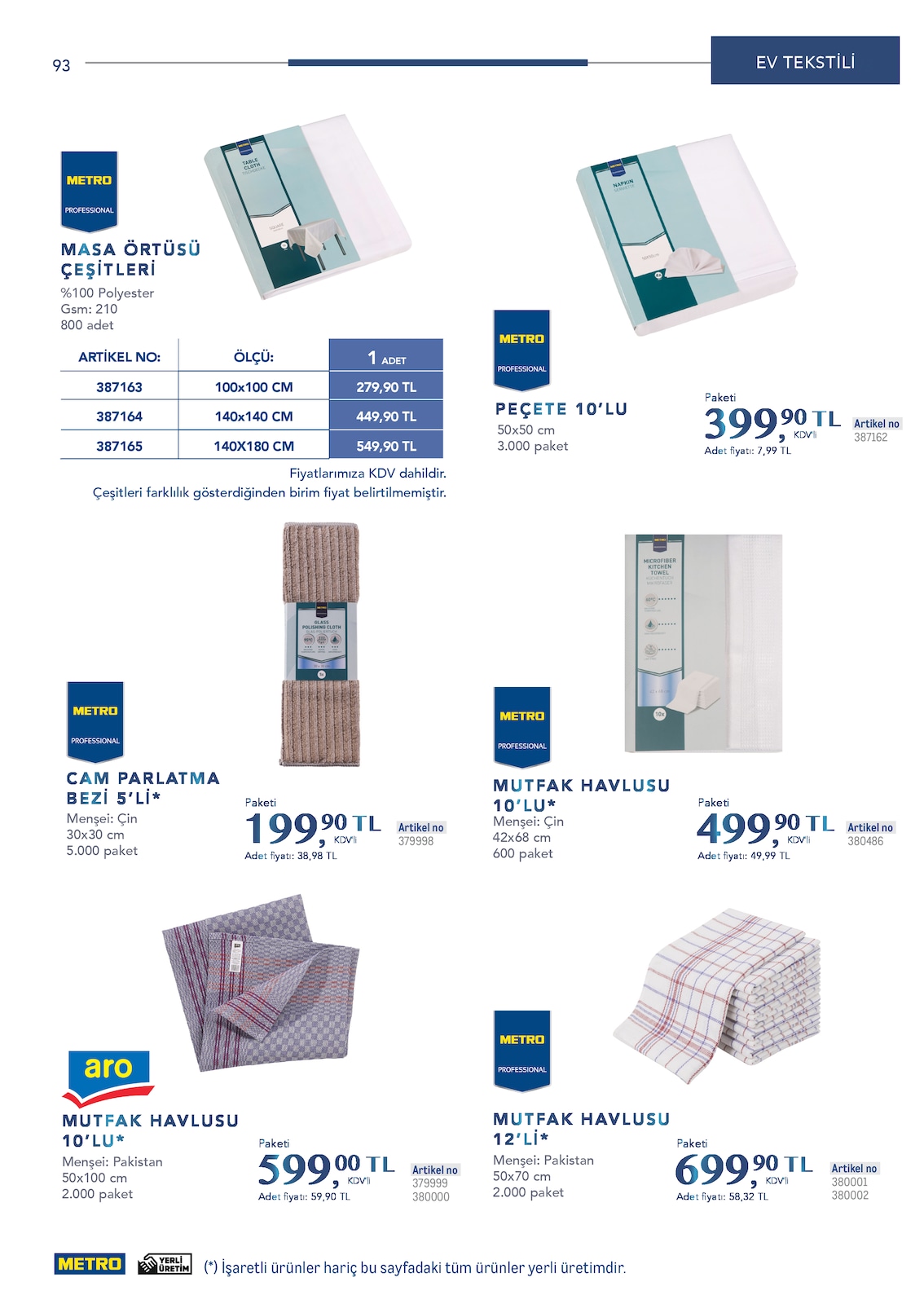 Horeca Profesyonel Çözümler - Sayfa 93