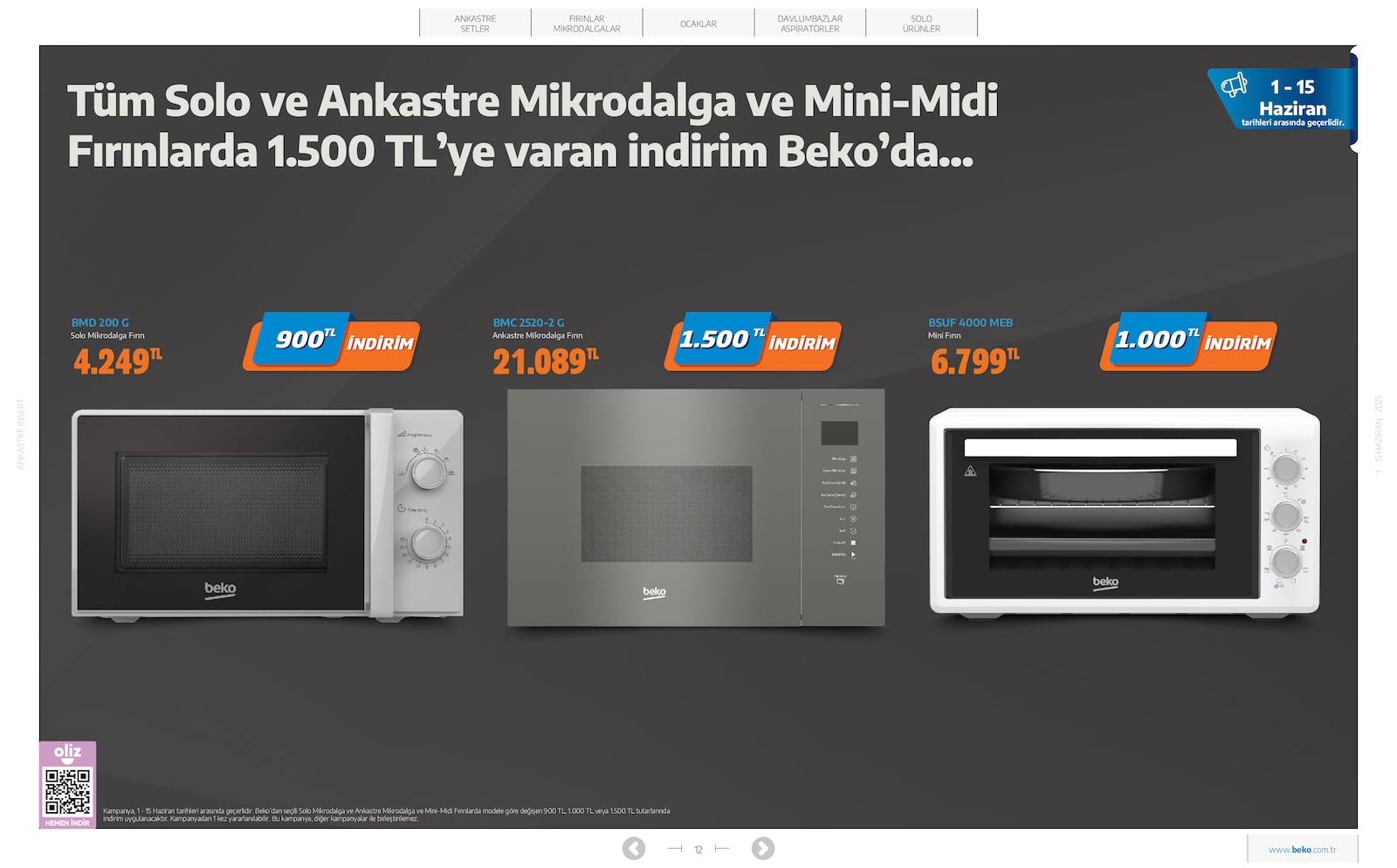 Ankastre Broşürü - Sayfa 12