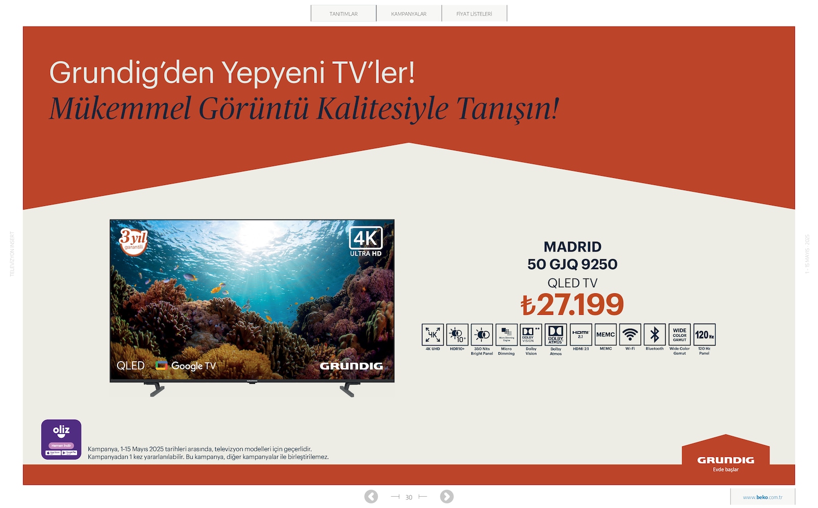Elektronik TV Broşürü - Sayfa 30