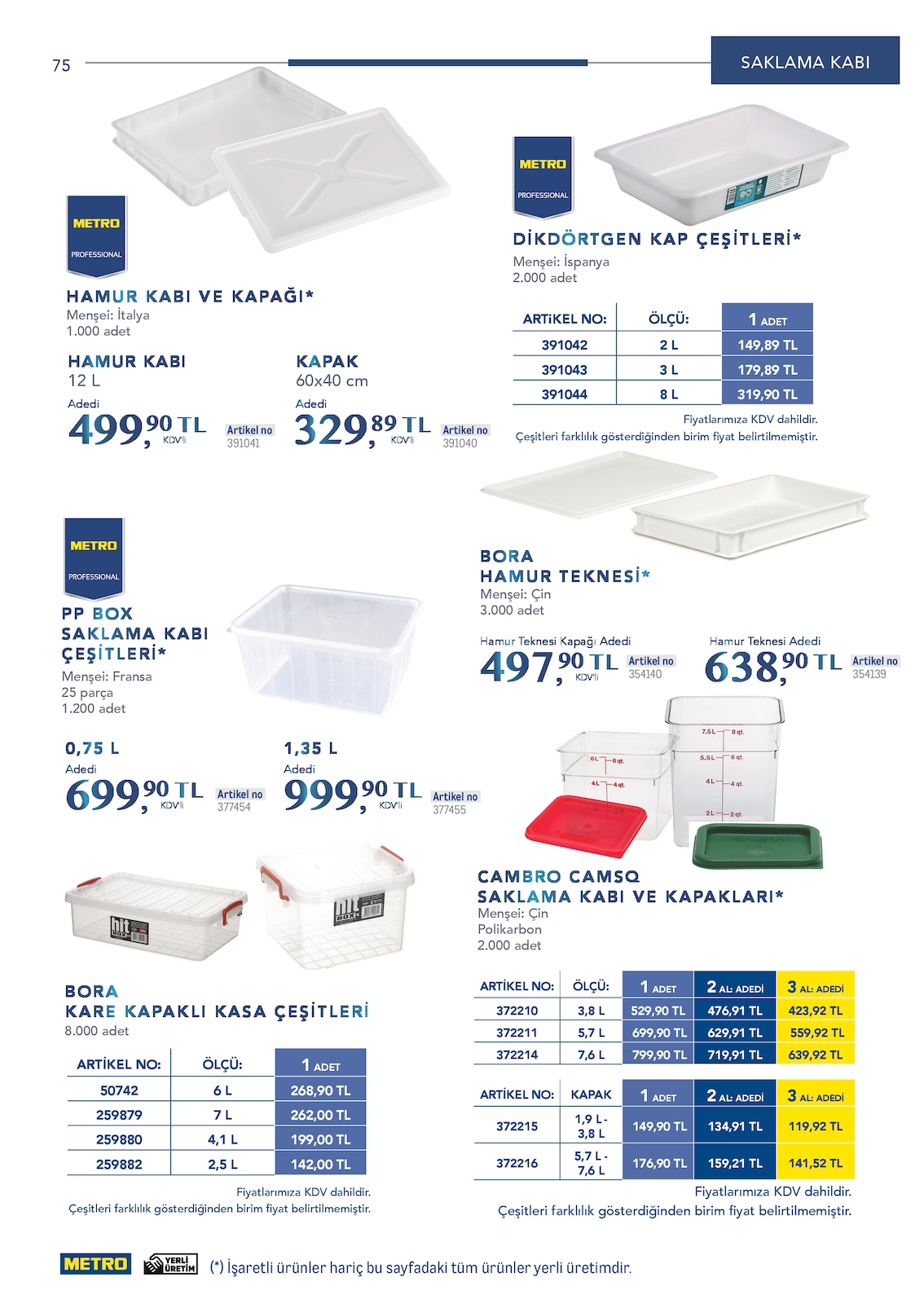 Horeca Profesyonel Çözümler - Sayfa 75