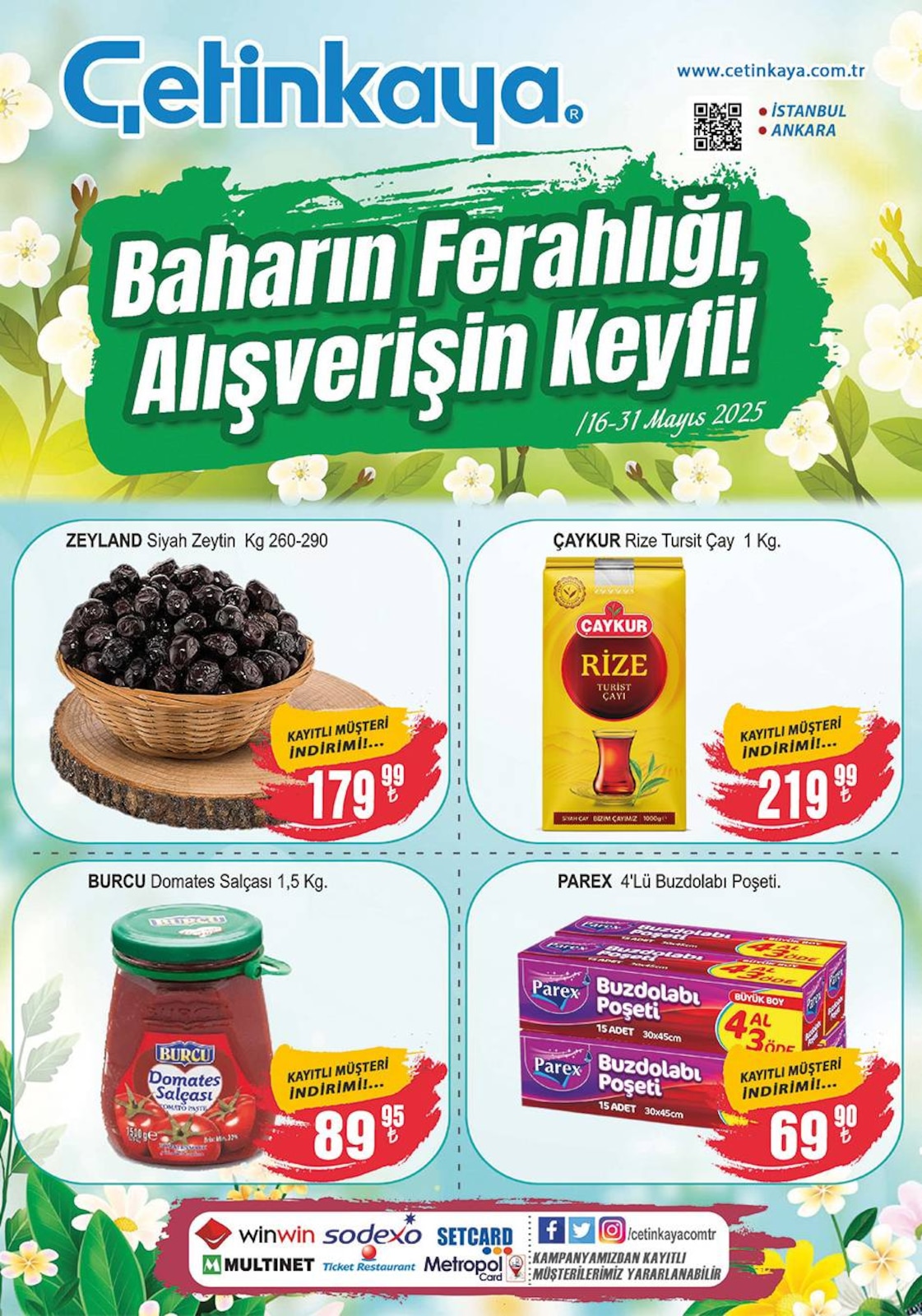 İstanbul-Ankara İndirim Broşürü - Sayfa 1