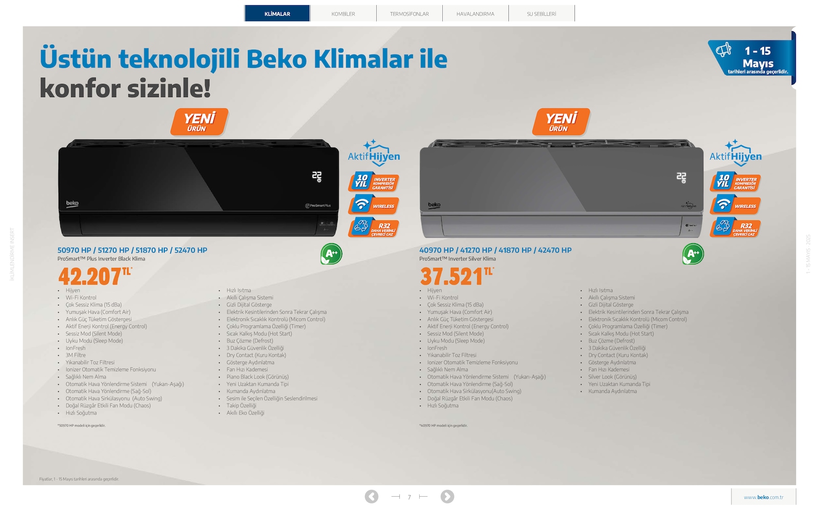 İklimlendirme Broşürü - Sayfa 7