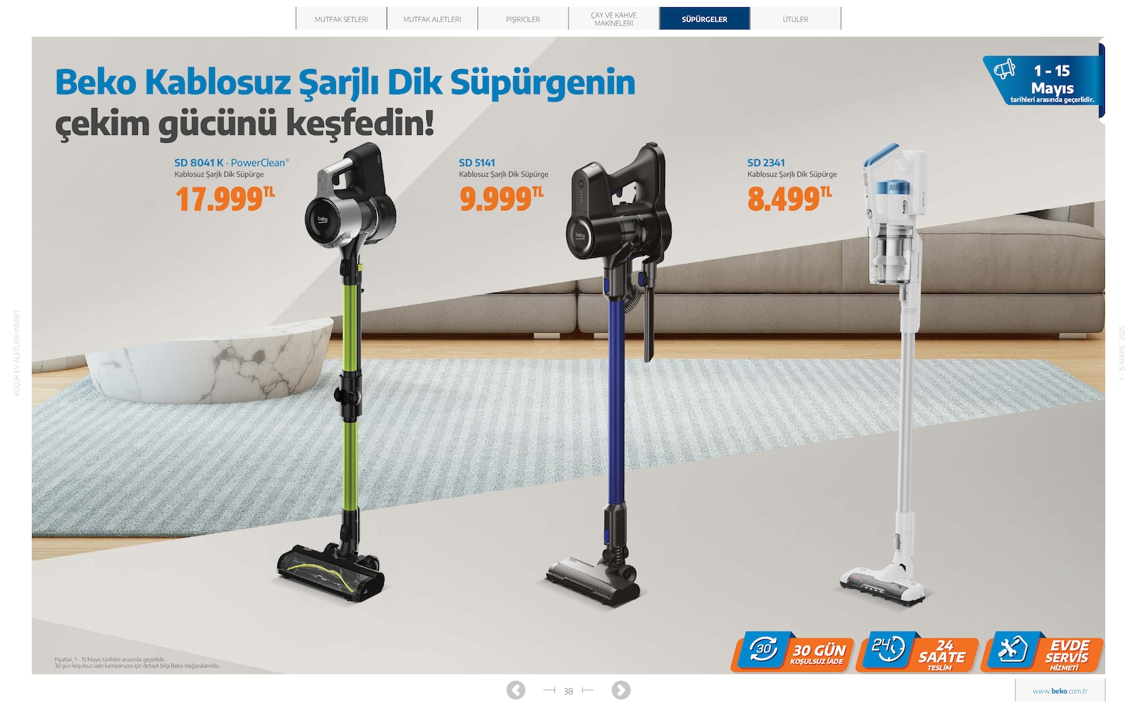 Küçük Ev Aletleri Broşürü - Sayfa 38