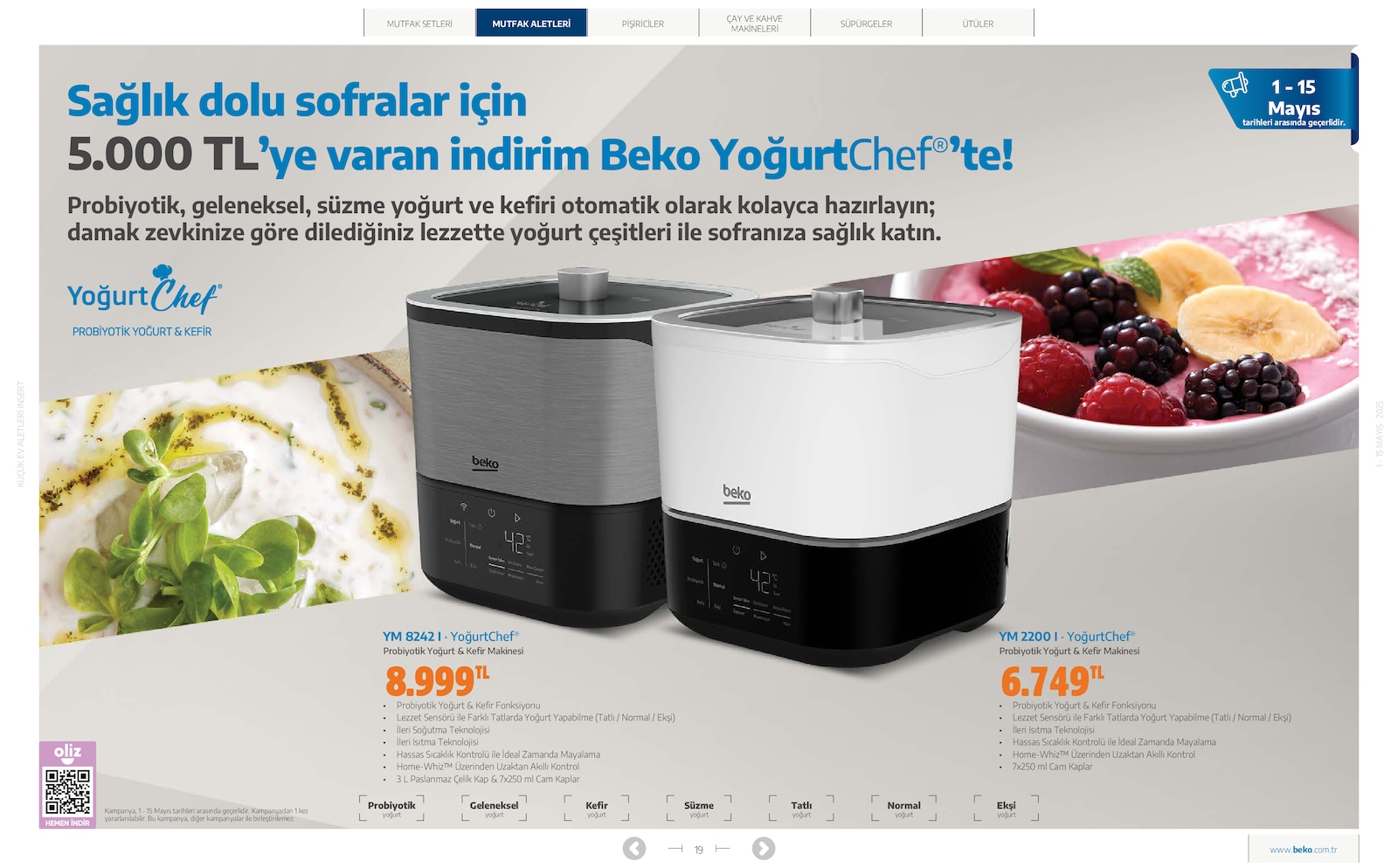 Küçük Ev Aletleri Broşürü - Sayfa 19