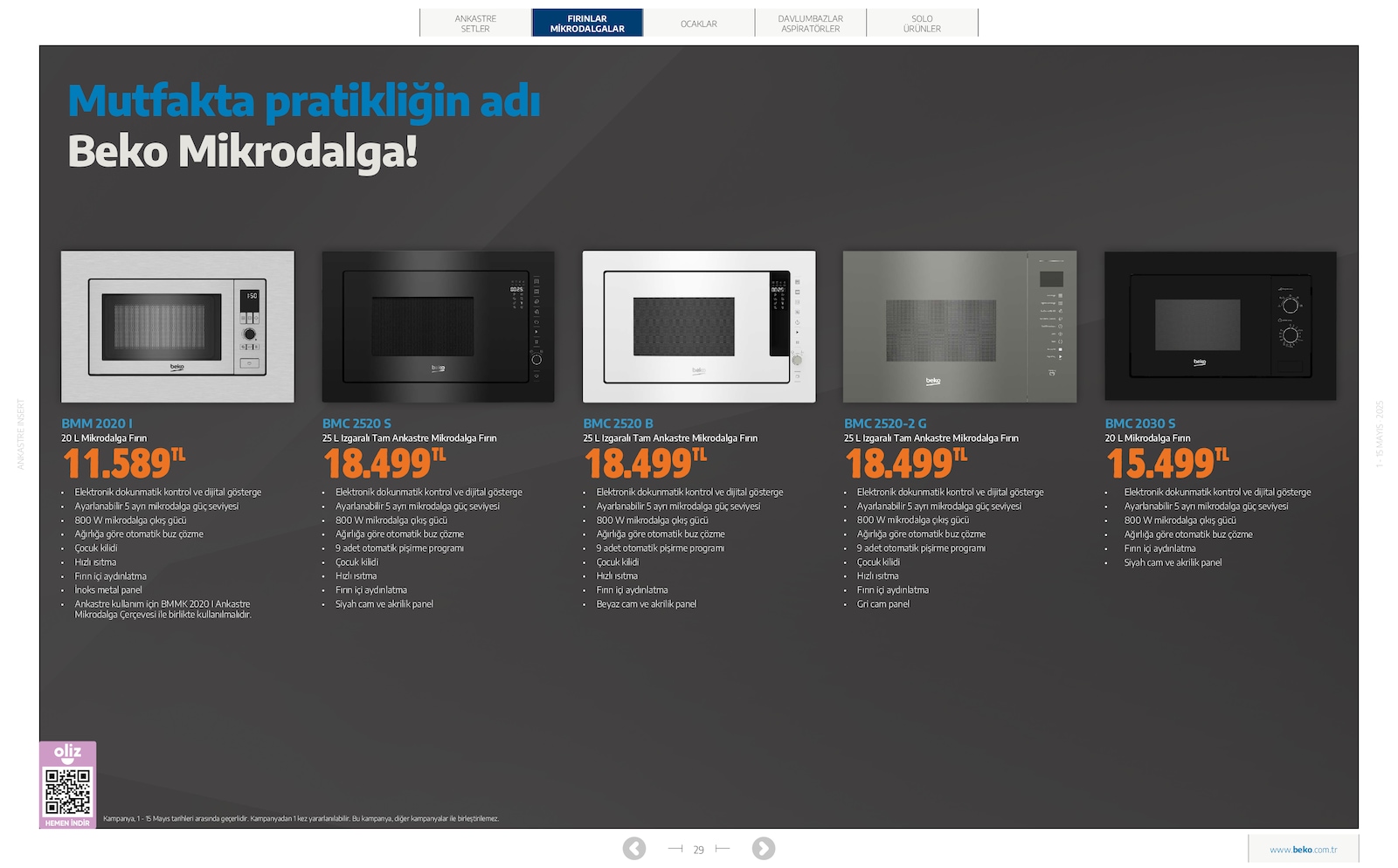 Ankastre Broşürü - Sayfa 29