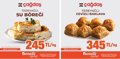 Çağdaş Marketler İndirim Broşürü Kapak Görseli