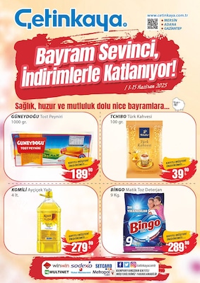 Mersin-Adana-Gaziantep İndirim Broşürü