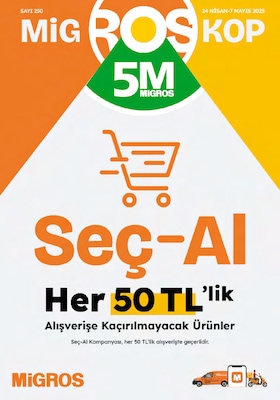 Migros 5M Migroskop Ürünleri Kapak Görseli