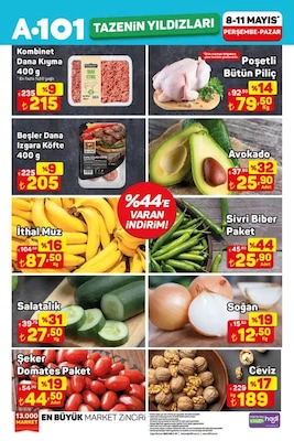 Manav İndirim Broşürü
