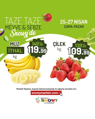 Manav İndirim Broşürü