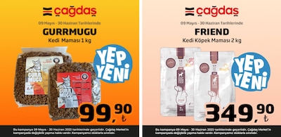 Çağdaş Marketler İndirim Broşürü Kapak Görseli