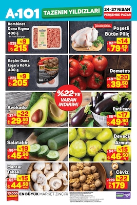 Manav İndirim Broşürü