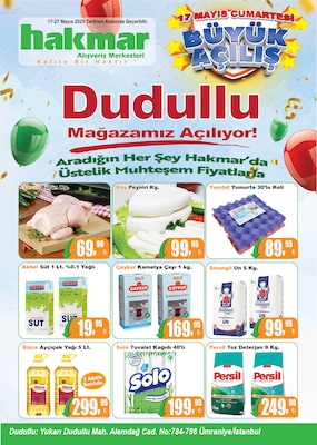 Dudullu Şubesi Açılış İndirim Broşürü