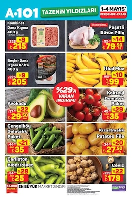 Manav İndirim Broşürü