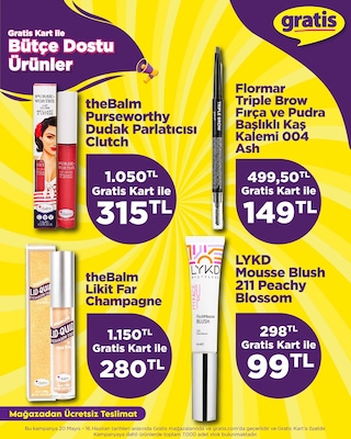 Gratis İndirim Broşürü Kapak Görseli