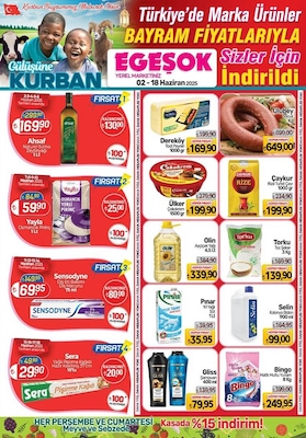 Egeşok İndirim Broşürü Kapak Görseli
