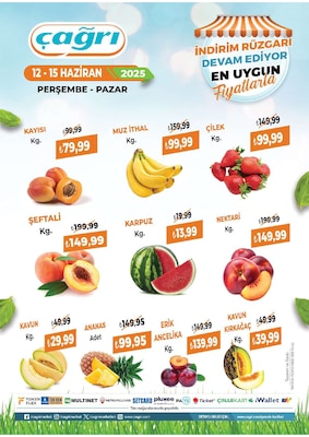 Manav İndirim Broşürü