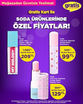 Gratis İndirim Broşürü Kapak Görseli