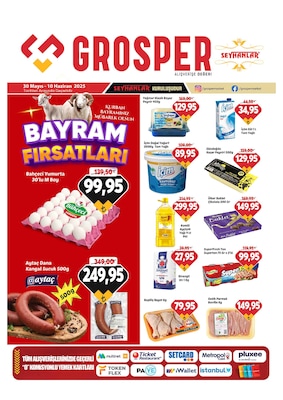 Grosper İndirim Broşürü Kapak Görseli