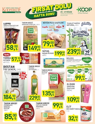 Hafta Sonu İndirim Broşürü