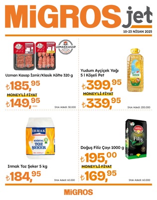 Migros Jet Broşürü