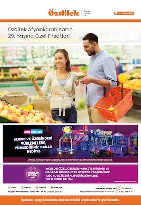 Afyonkarahisar'ın 29. Yaşına Özel Fırsatlar
