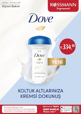 Rossmann Kişisel Bakım Broşürü Kapak Görseli
