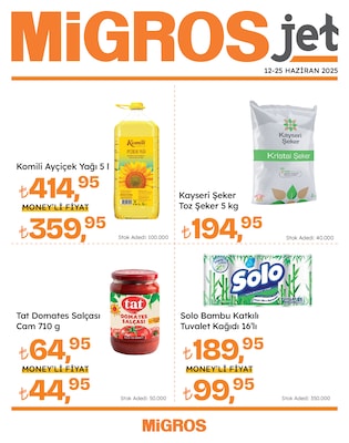 Migros Jet Broşürü